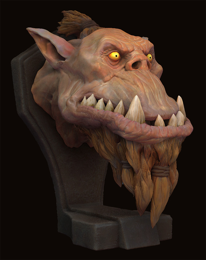 Orc Bust