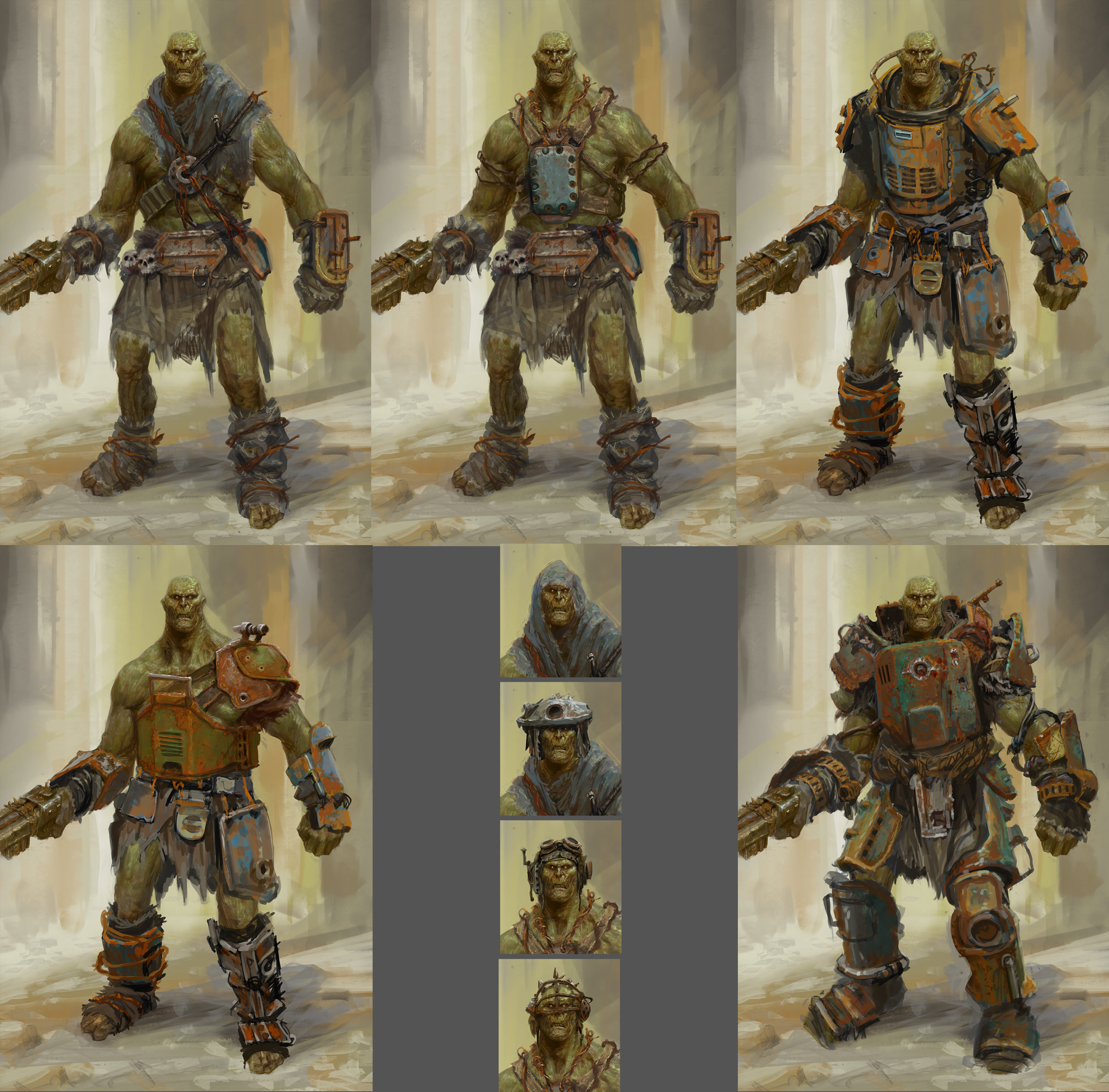 Supermutant Armor Designs